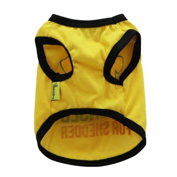 Dog Clothes Summer Clothes Teddy Pet Vest Bears Fadou Small Dogs Puppies Cats Thin Light and Breathable - Image 2